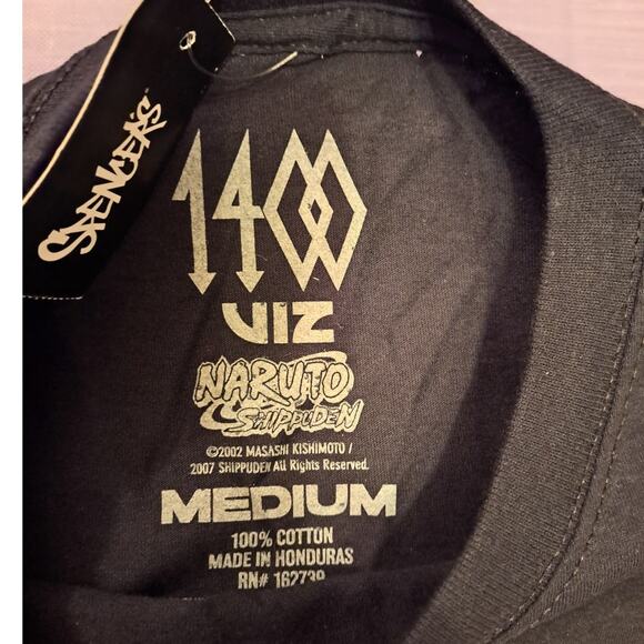 Naruto Shippuden Itachi Uchiha 1400 T Shirt Size Medium - Picture 4 of 5